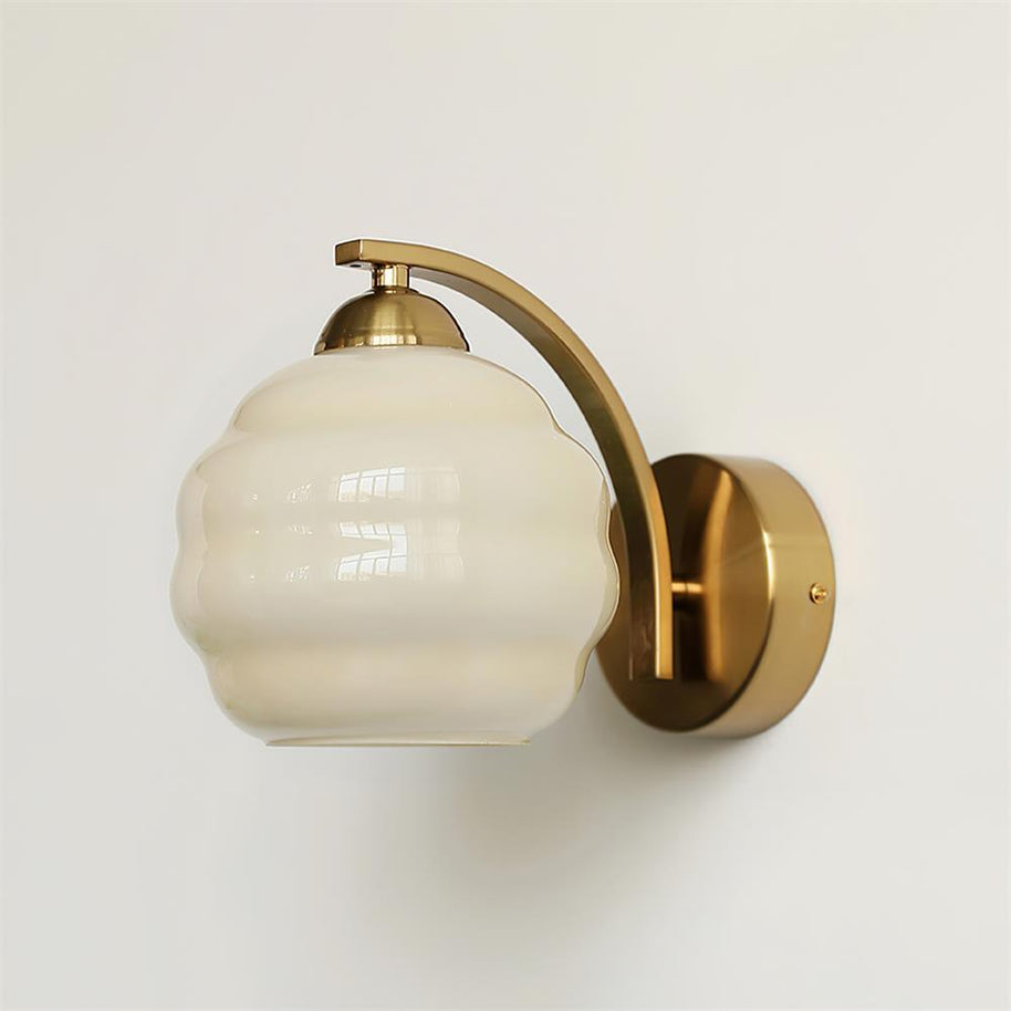 Celina Deco Glass Wall Light