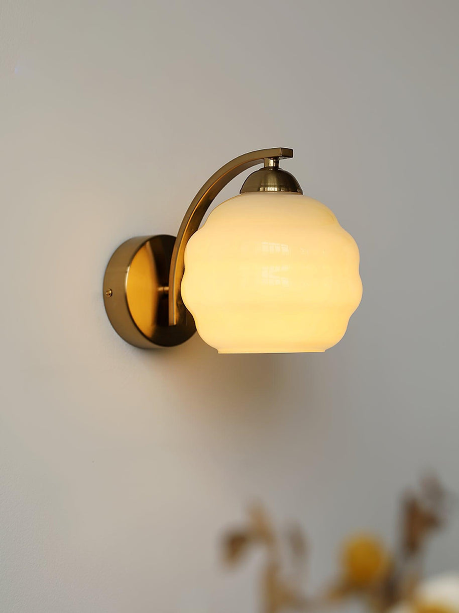 Celina Deco Glass Wall Light