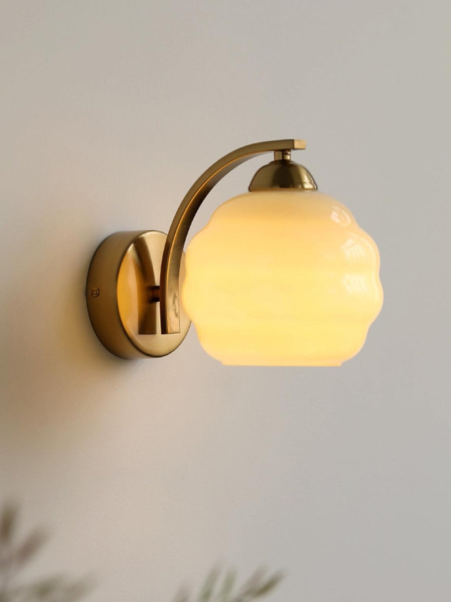 Celina Deco Glass Wall Light