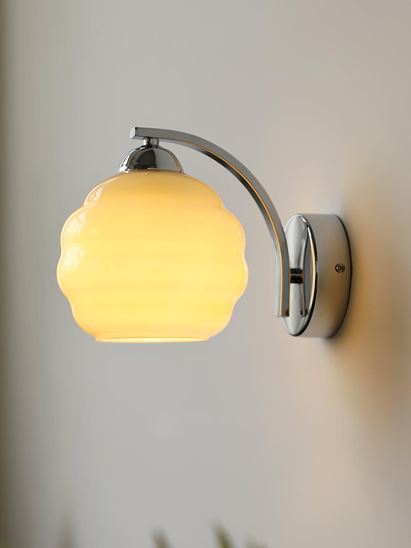 Celina Deco Glass Wall Light