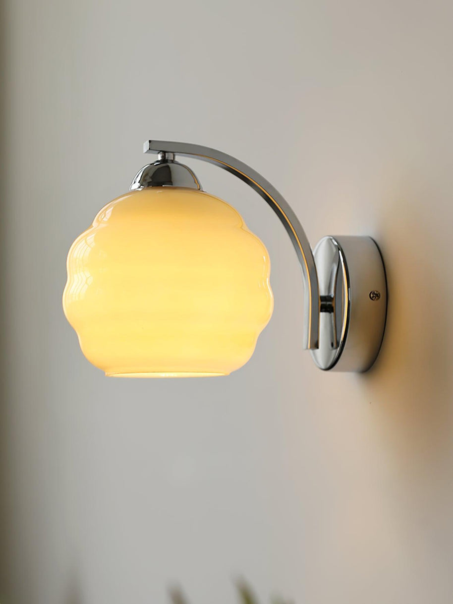 Celina Deco Glass Wall Light