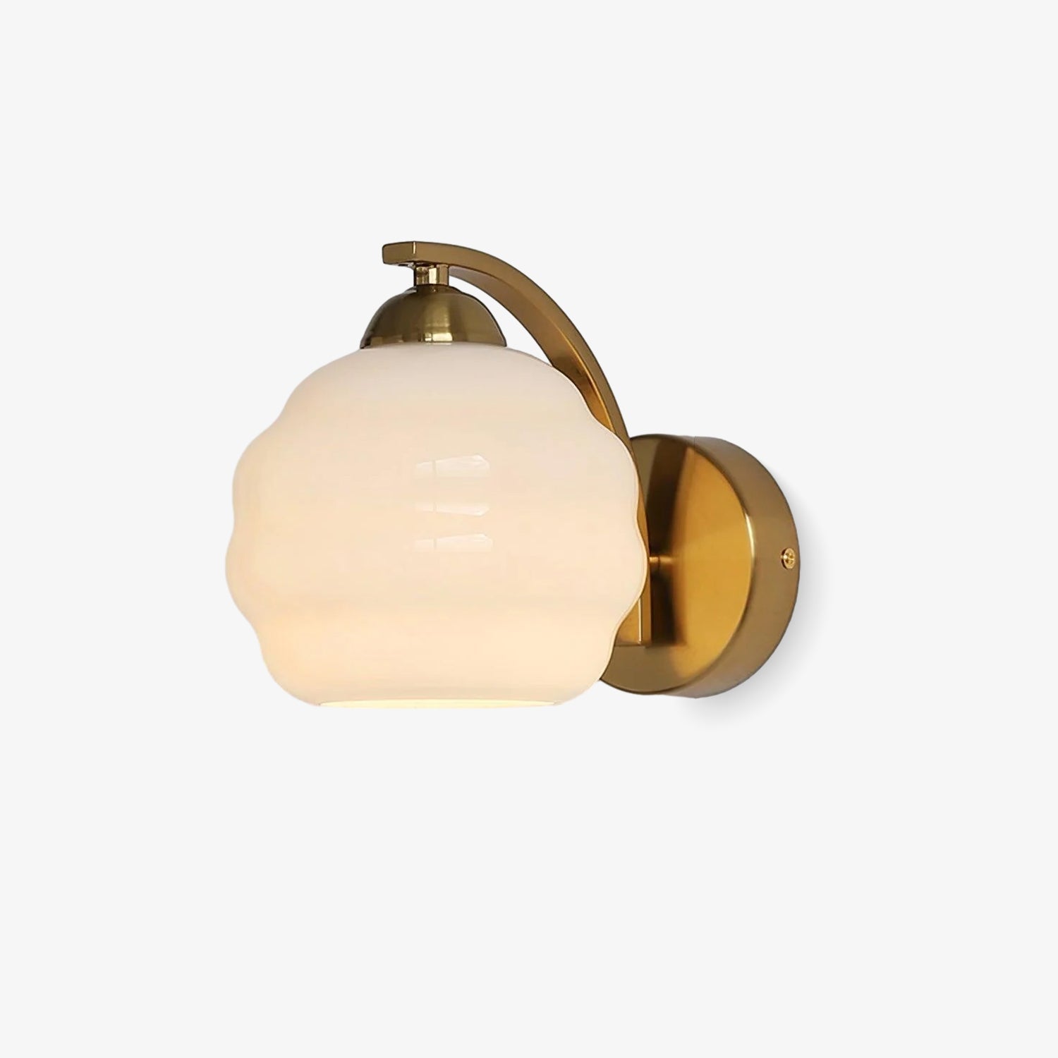 Celina Deco Glass Wall Light