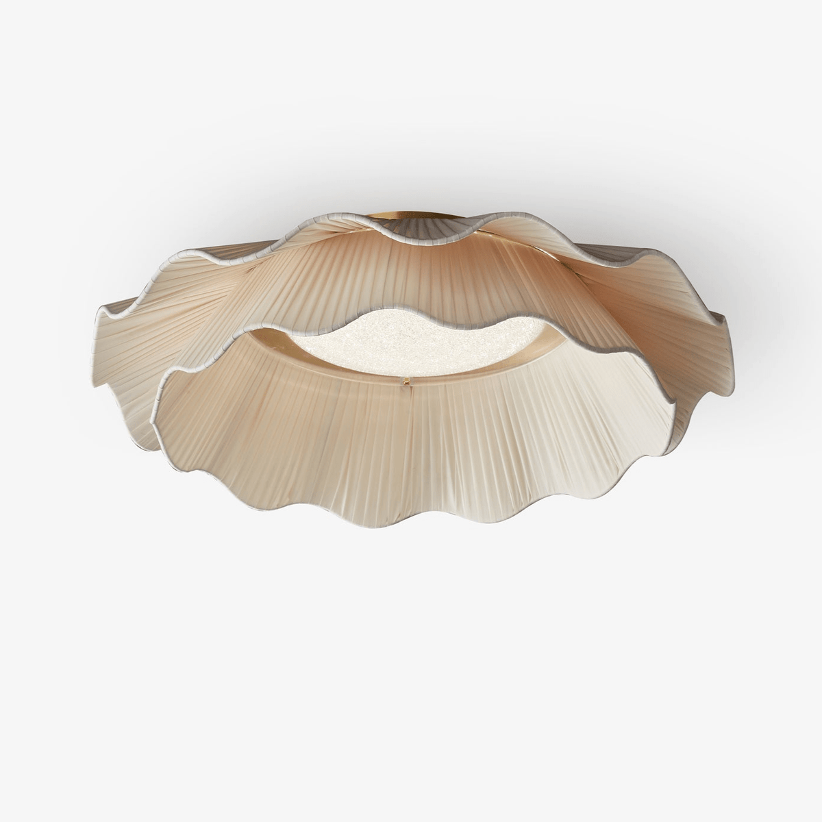 Ondelle Fabric Wave Ceiling Light