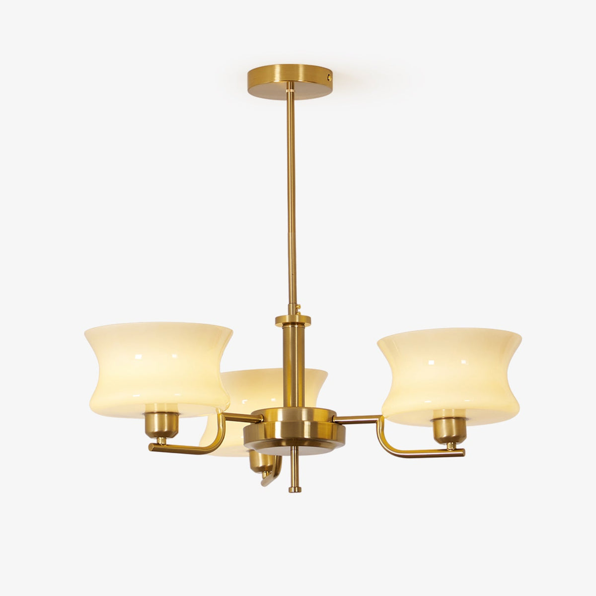 Cuprelle Glass Chandelier
