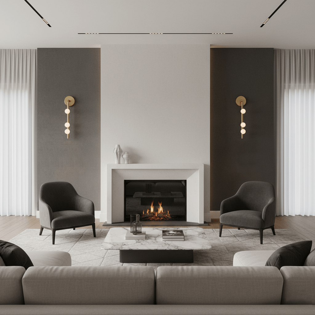 Brass Tube Wall Lamp