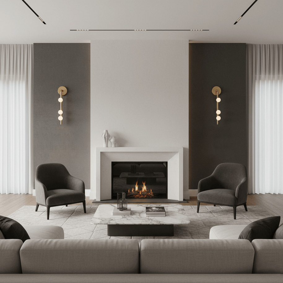 Brass Tube Wall Lamp