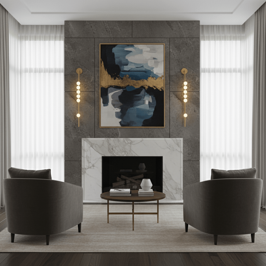 Brass Tube Wall Lamp