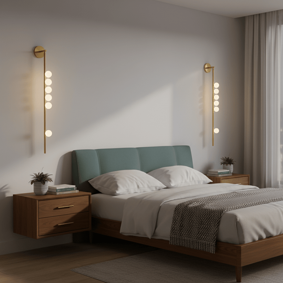 Brass Tube Wall Lamp