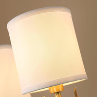 Brass Deer Head Wall Light