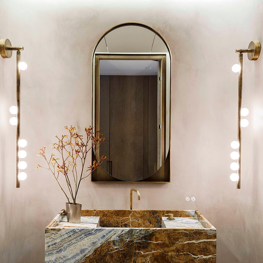 Brass Tube Wall Lamp
