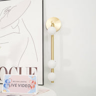 Brass Tube Wall Lamp