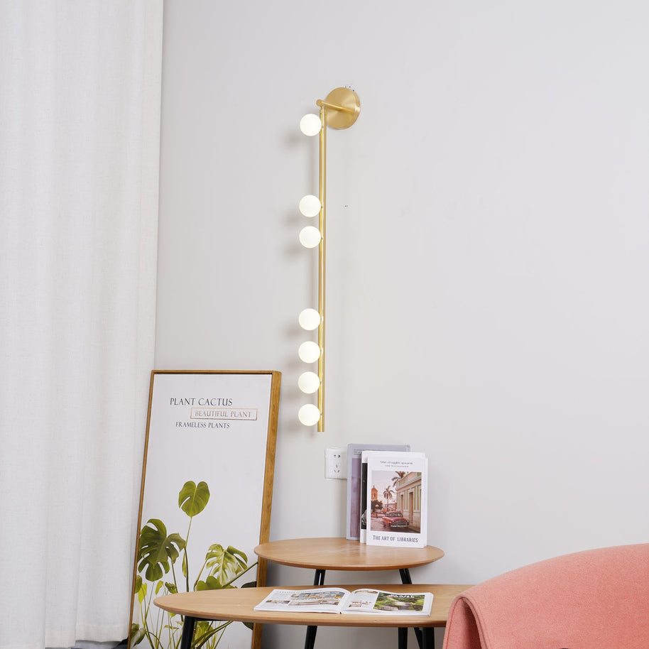 Brass Tube Wall Lamp