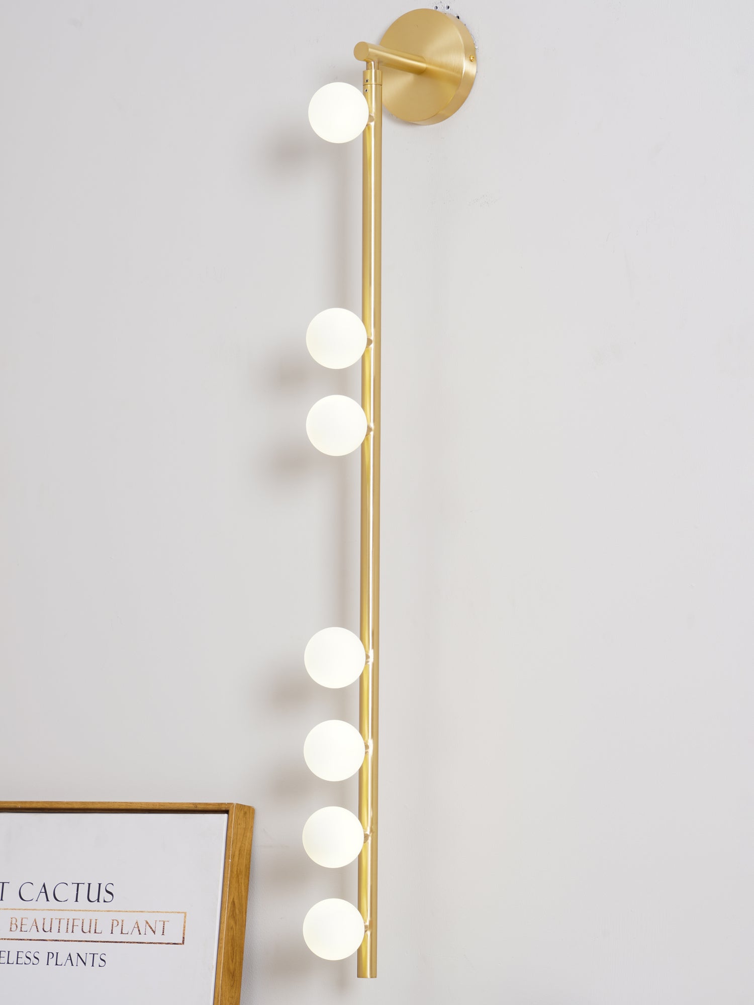Brass Tube Wall Lamp