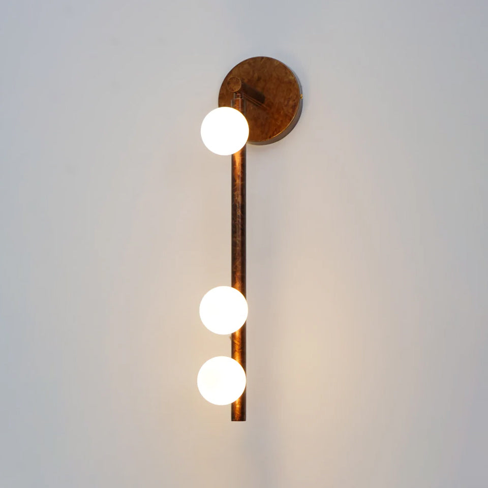 Brass Tube Wall Lamp