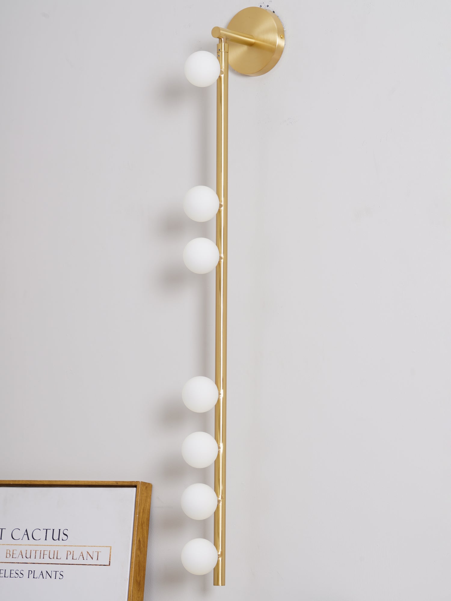 Brass Tube Wall Lamp