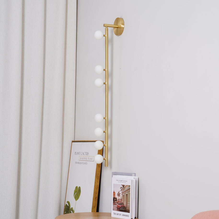 Brass Tube Wall Lamp
