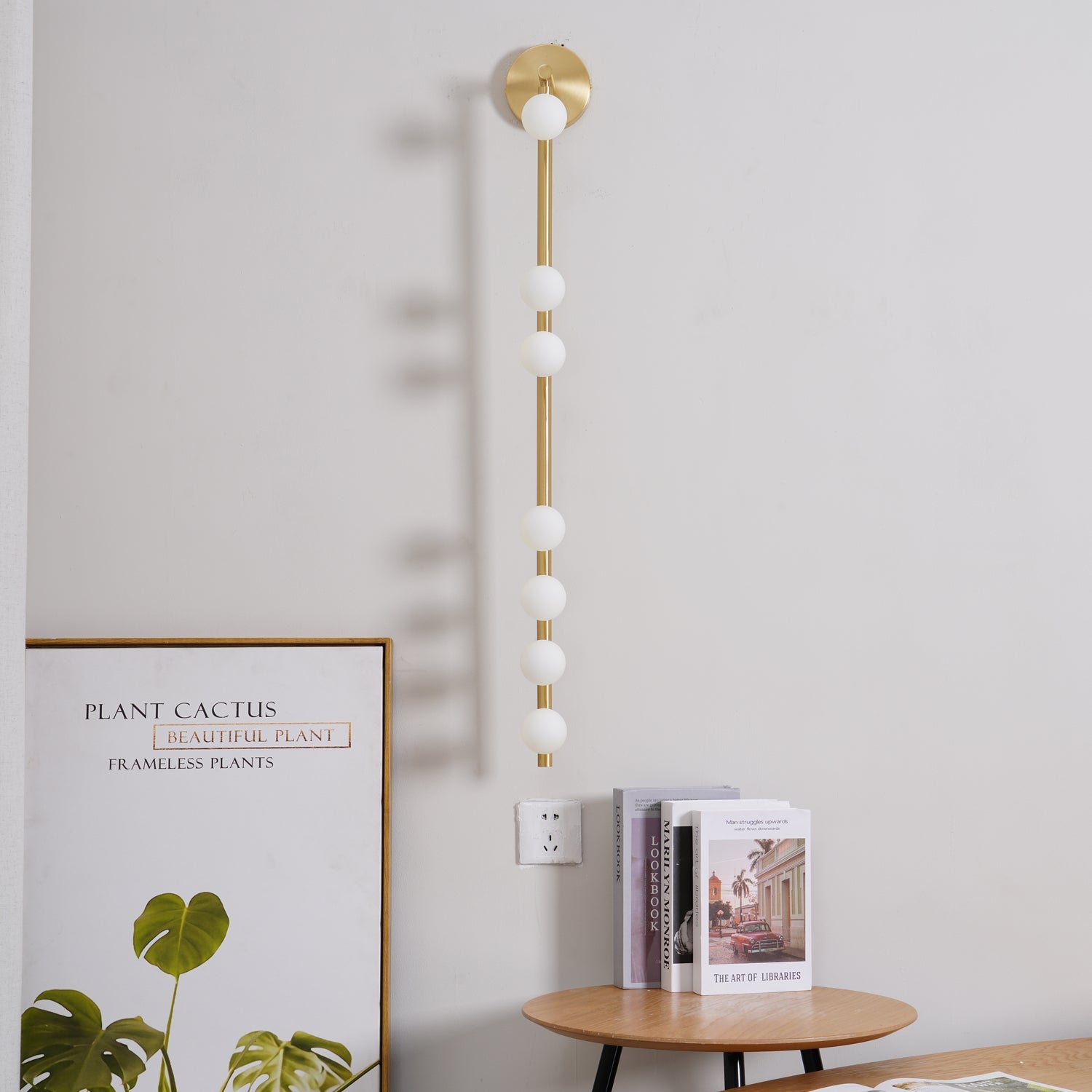 Brass Tube Wall Lamp