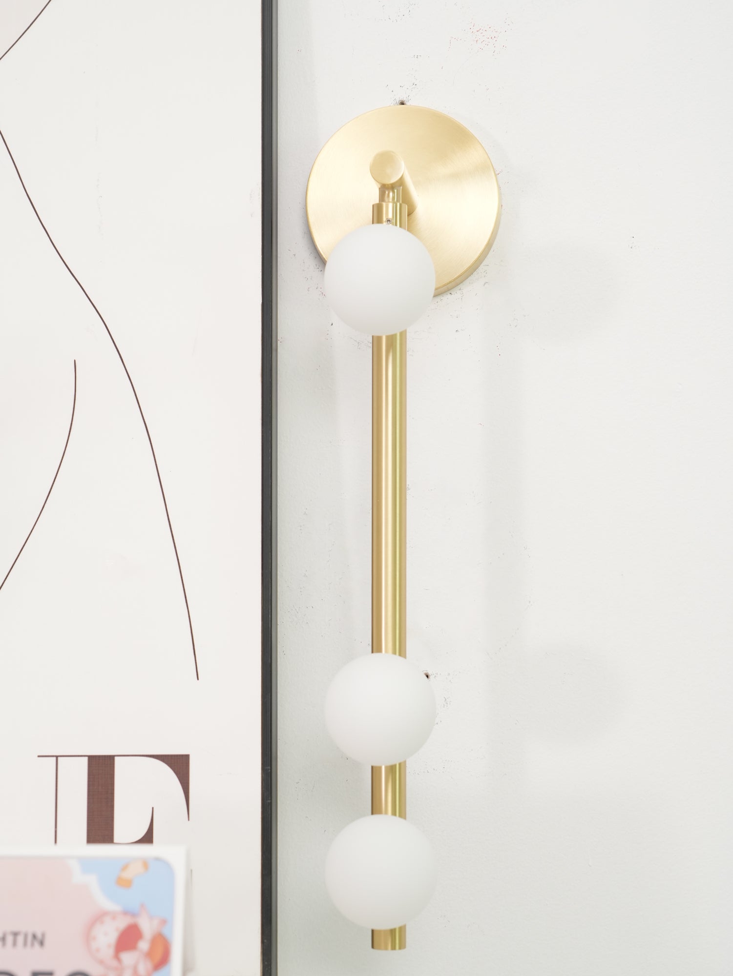 Brass Tube Wall Lamp