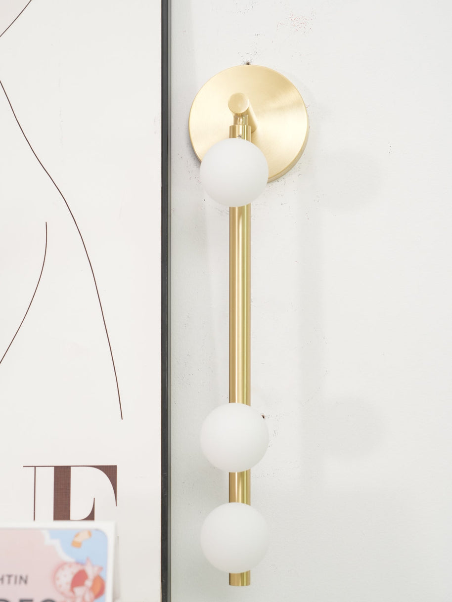 Brass Tube Wall Lamp