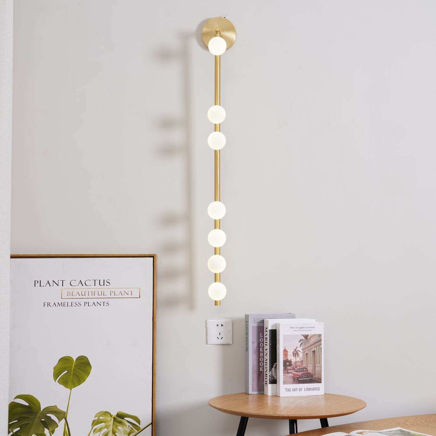 Brass Tube Wall Lamp
