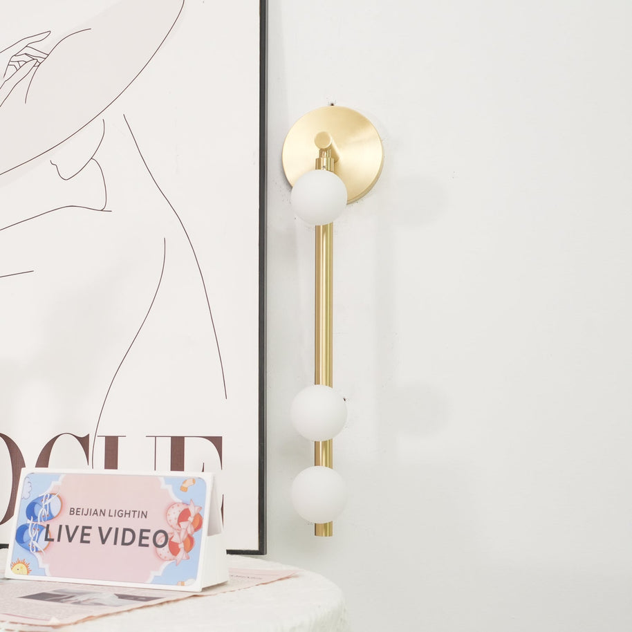 Brass Tube Wall Lamp