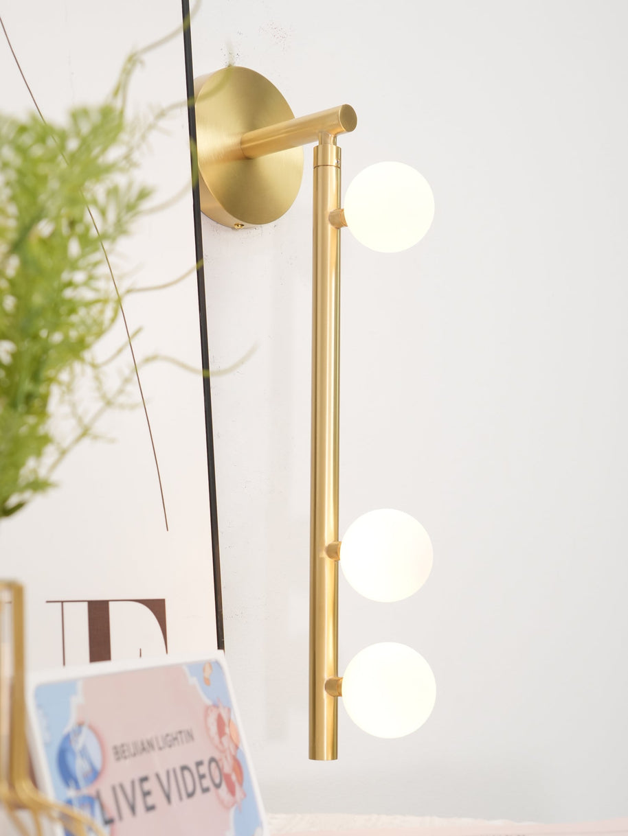 Brass Tube Wall Lamp