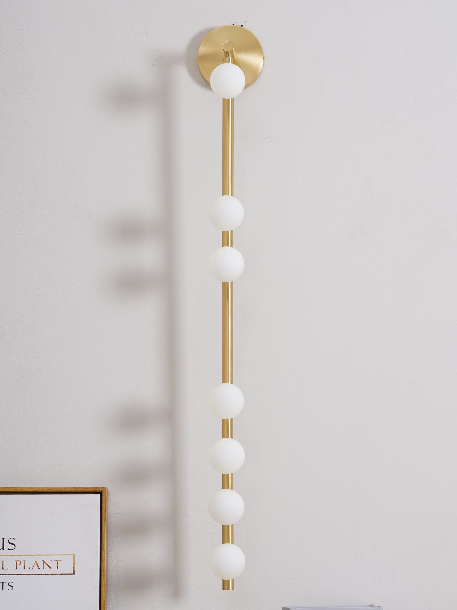 Brass Tube Wall Lamp