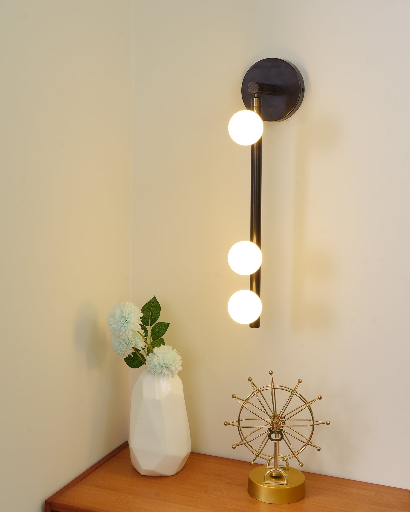 Brass Tube Wall Lamp