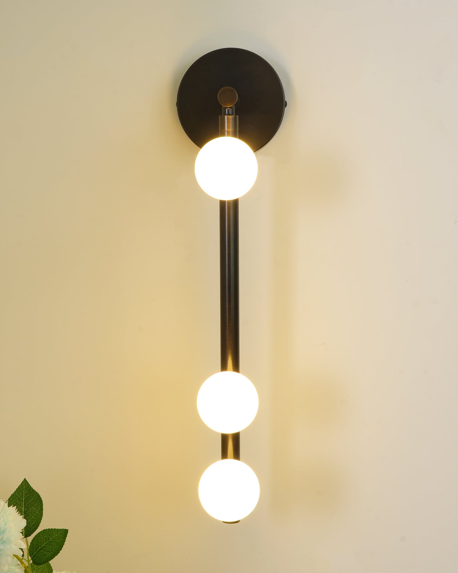 Brass Tube Wall Lamp
