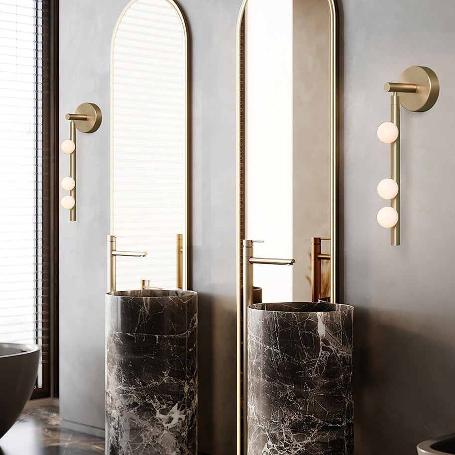 Brass Tube Wall Lamp