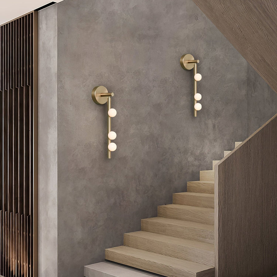 Brass Tube Wall Lamp