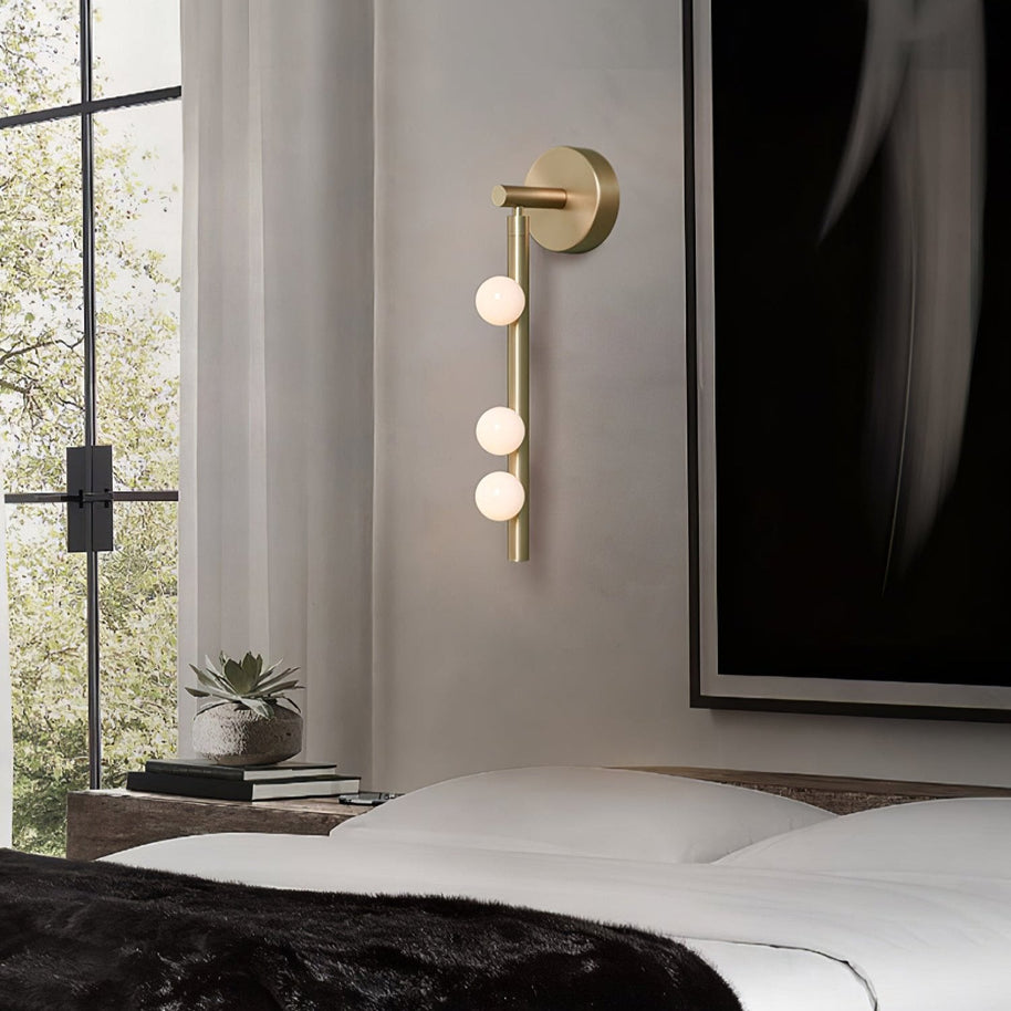 Brass Tube Wall Lamp