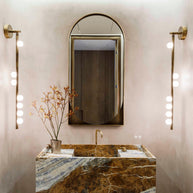 Brass Tube Wall Lamp