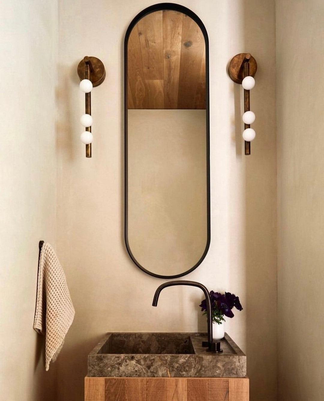 Brass Tube Wall Lamp