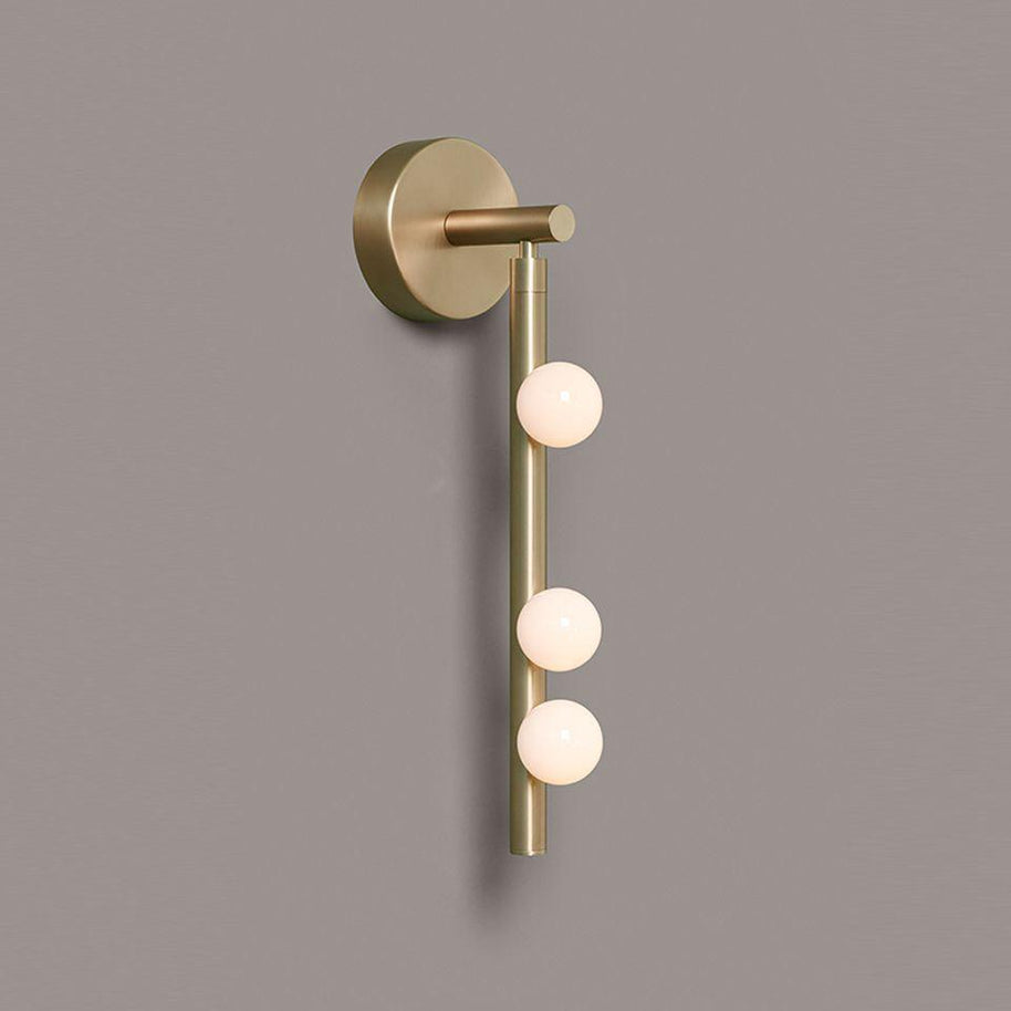 Brass Tube Wall Lamp