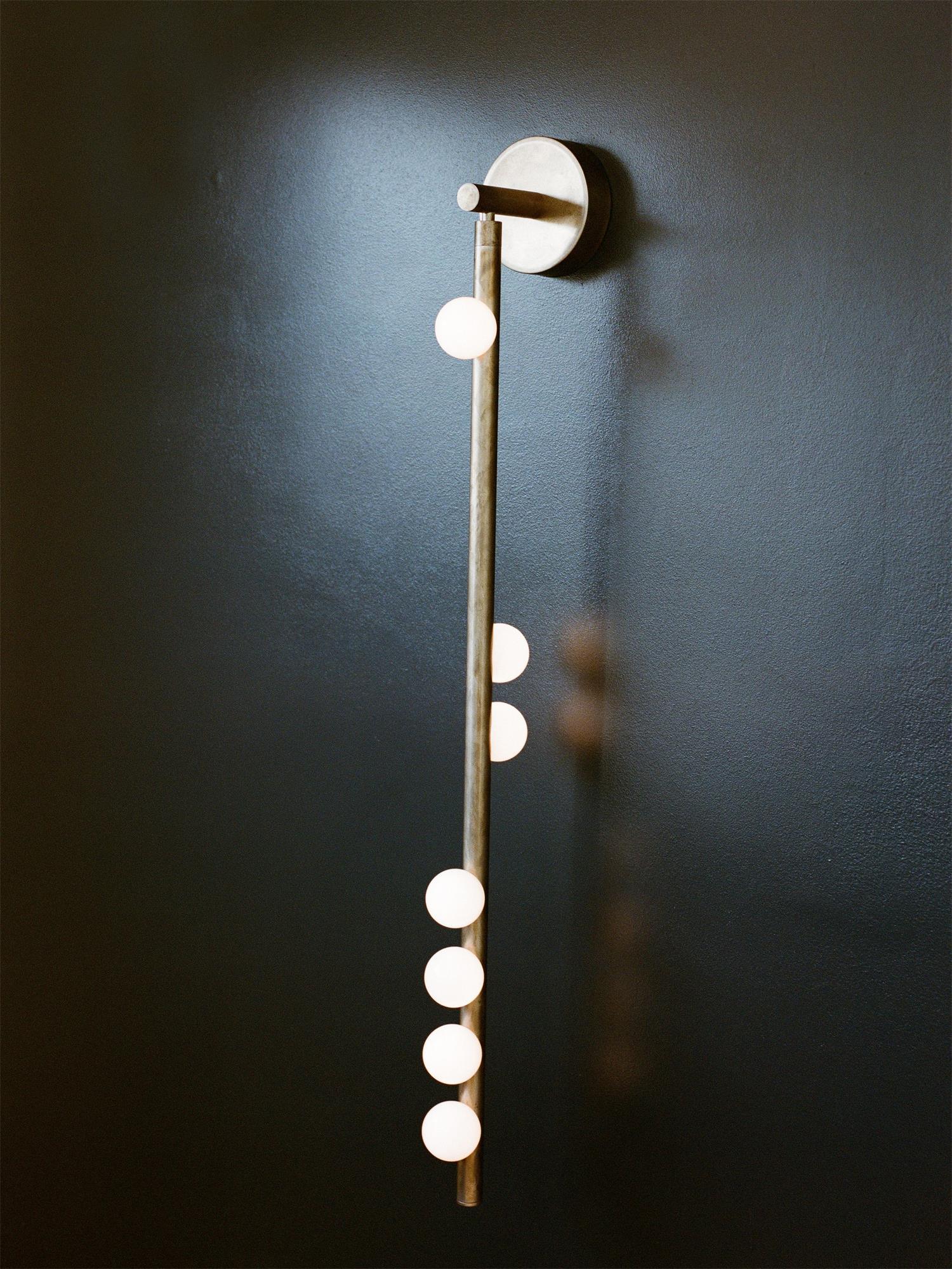 Brass Tube Wall Lamp