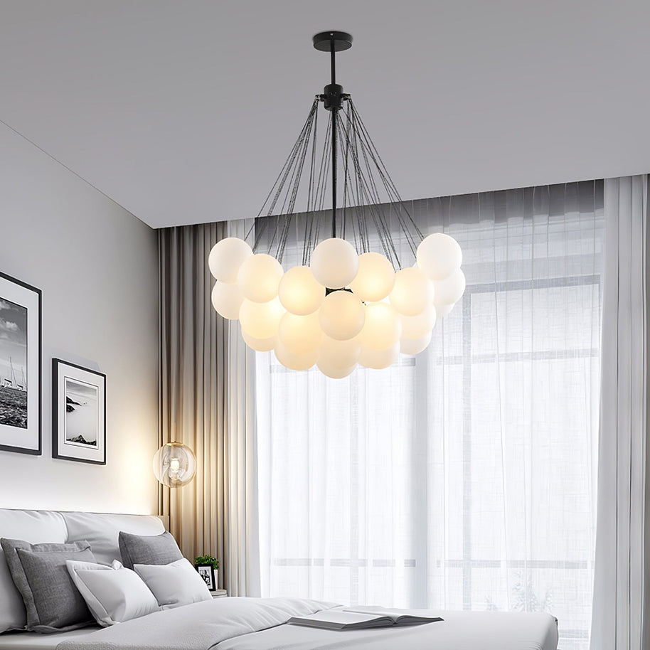 Bubble Glass Chandelier
