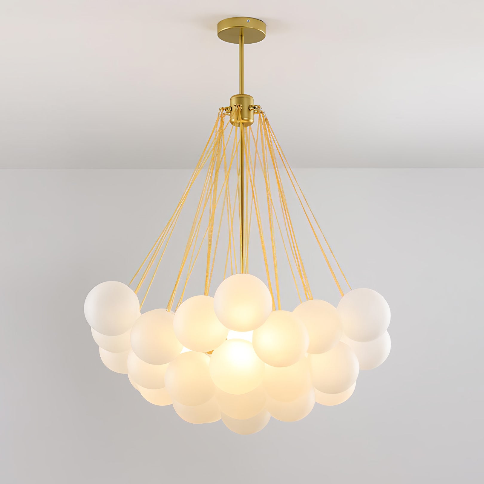 Bubble Glass Chandelier