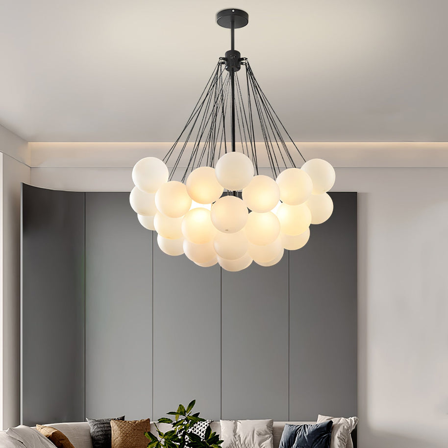 Bubble Glass Chandelier