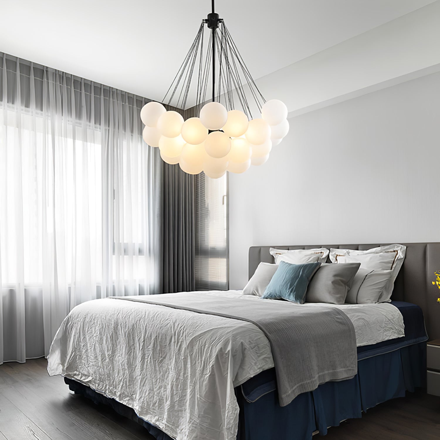 Bubble Glass Chandelier