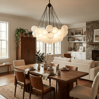 Bubble Glass Chandelier