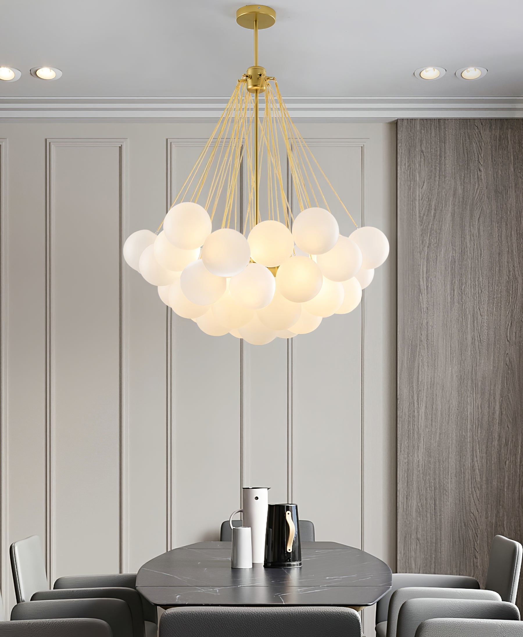 Bubble Glass Chandelier