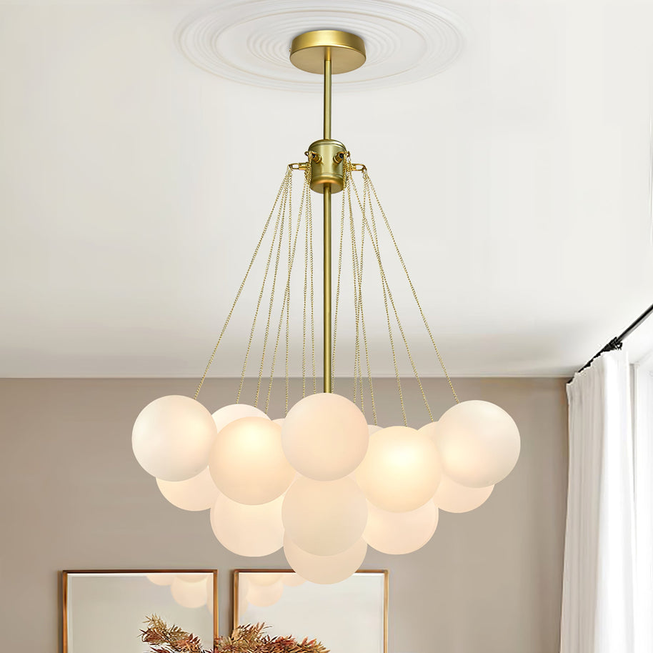 Bubble Glass Chandelier