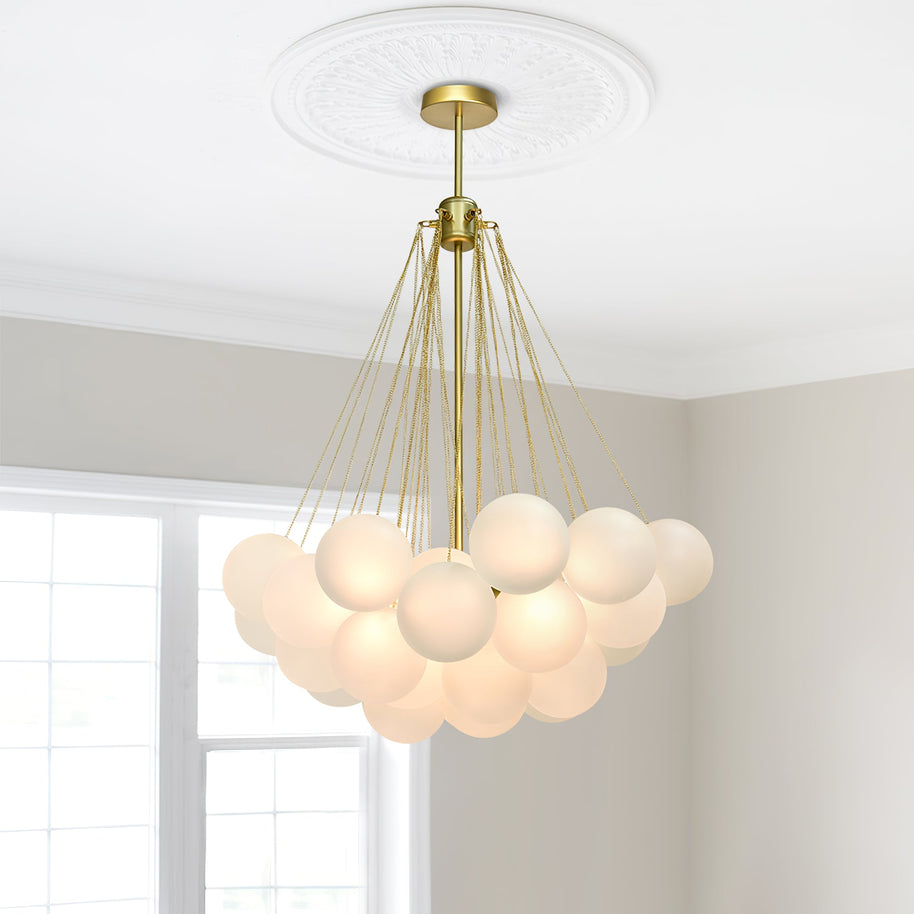 Bubble Glass Chandelier