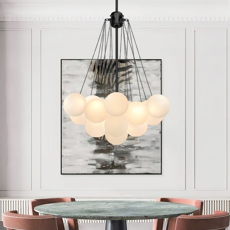 Bubble Glass Chandelier