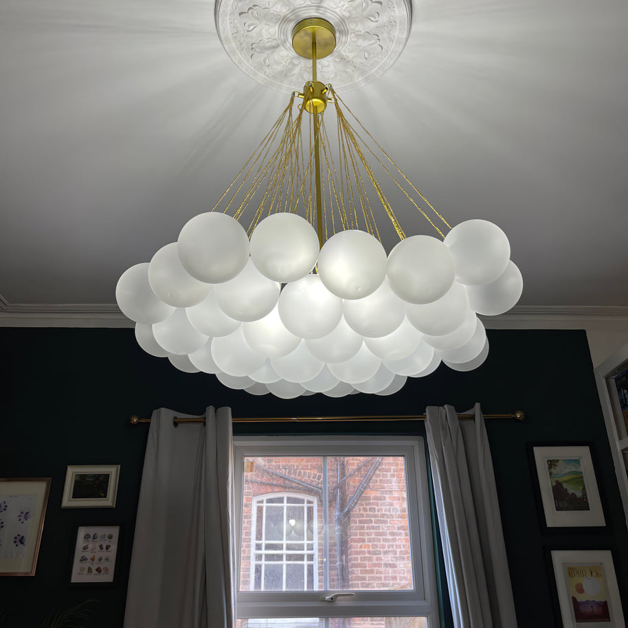 Bubble Glass Chandelier