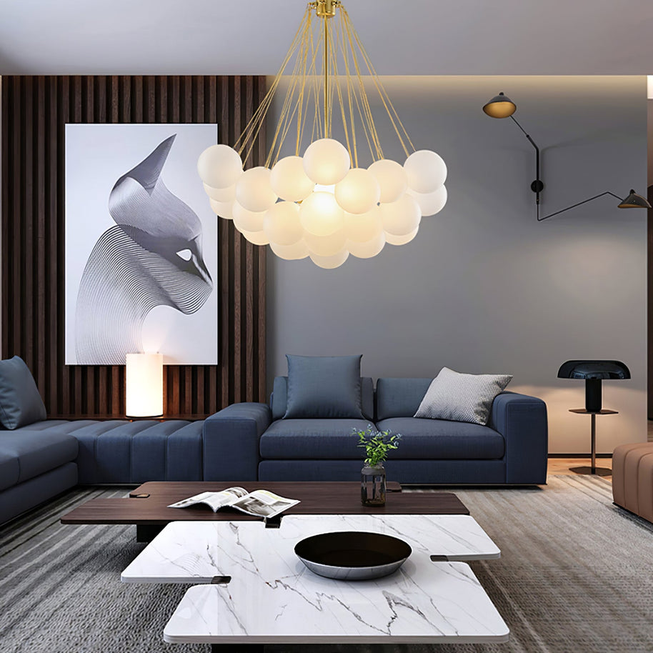 Bubble Glass Chandelier