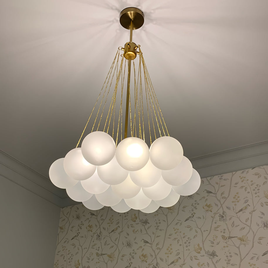 Bubble Glass Chandelier