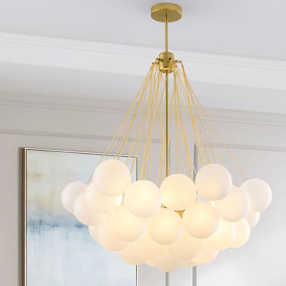 Bubble Glass Chandelier