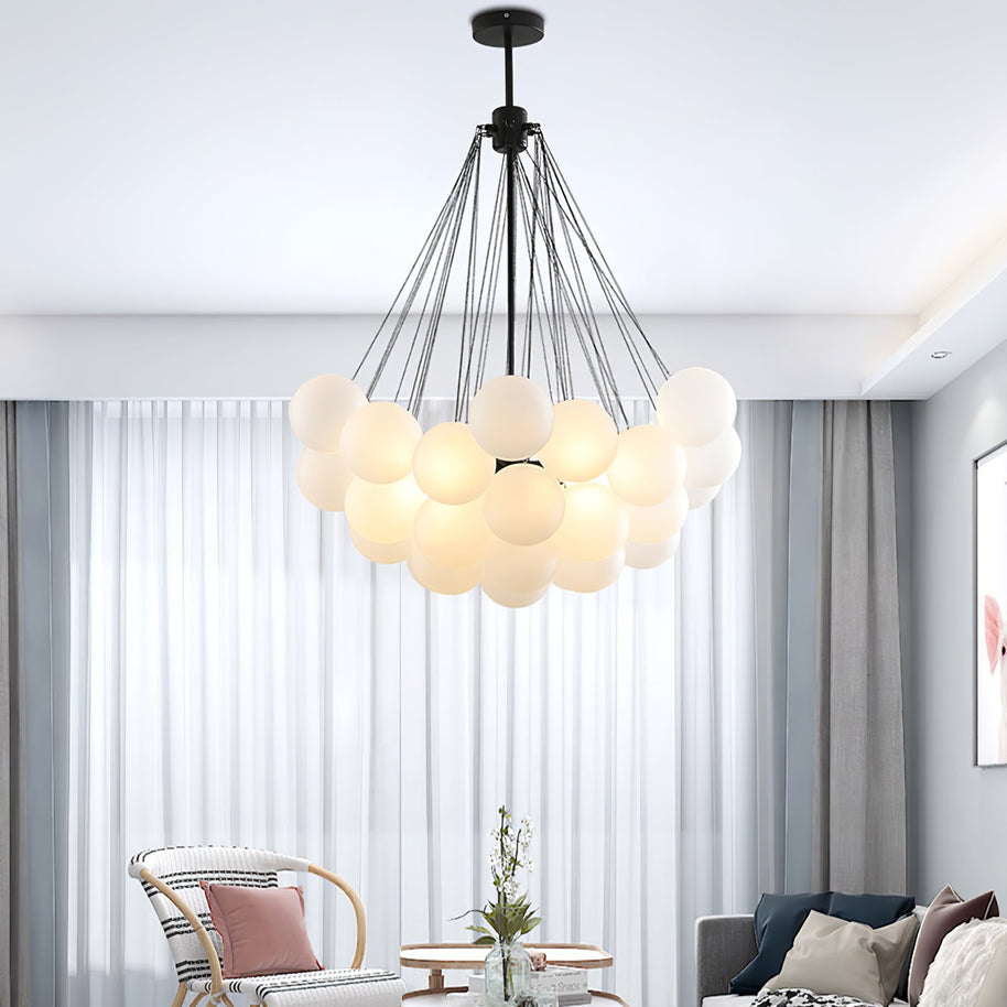 Bubble Glass Chandelier